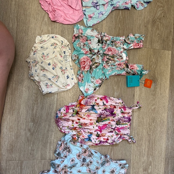 Posh peanut baby girl 12-18 month summer outfits
